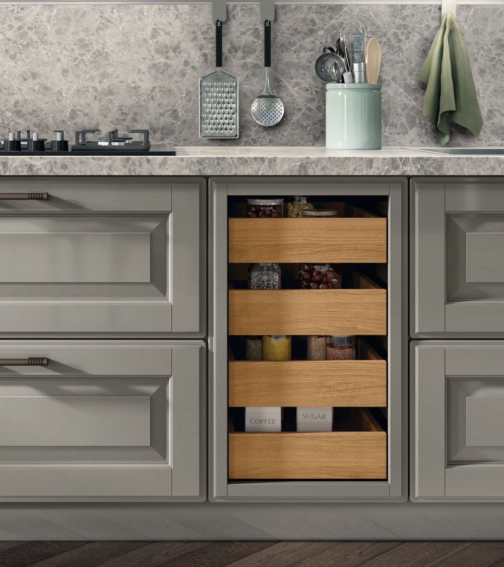 K-STYLE-10 Contrast Island Kitchen