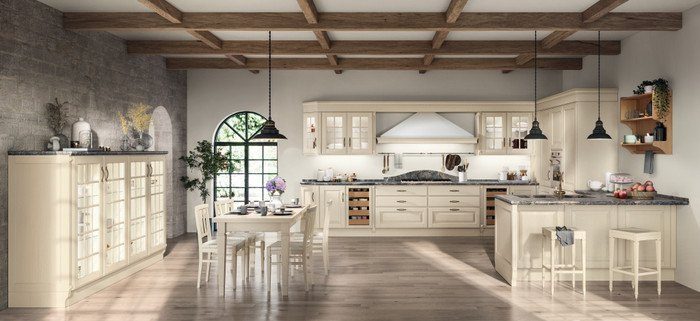 K-STYLE-11 Cottage Wide Kitchen