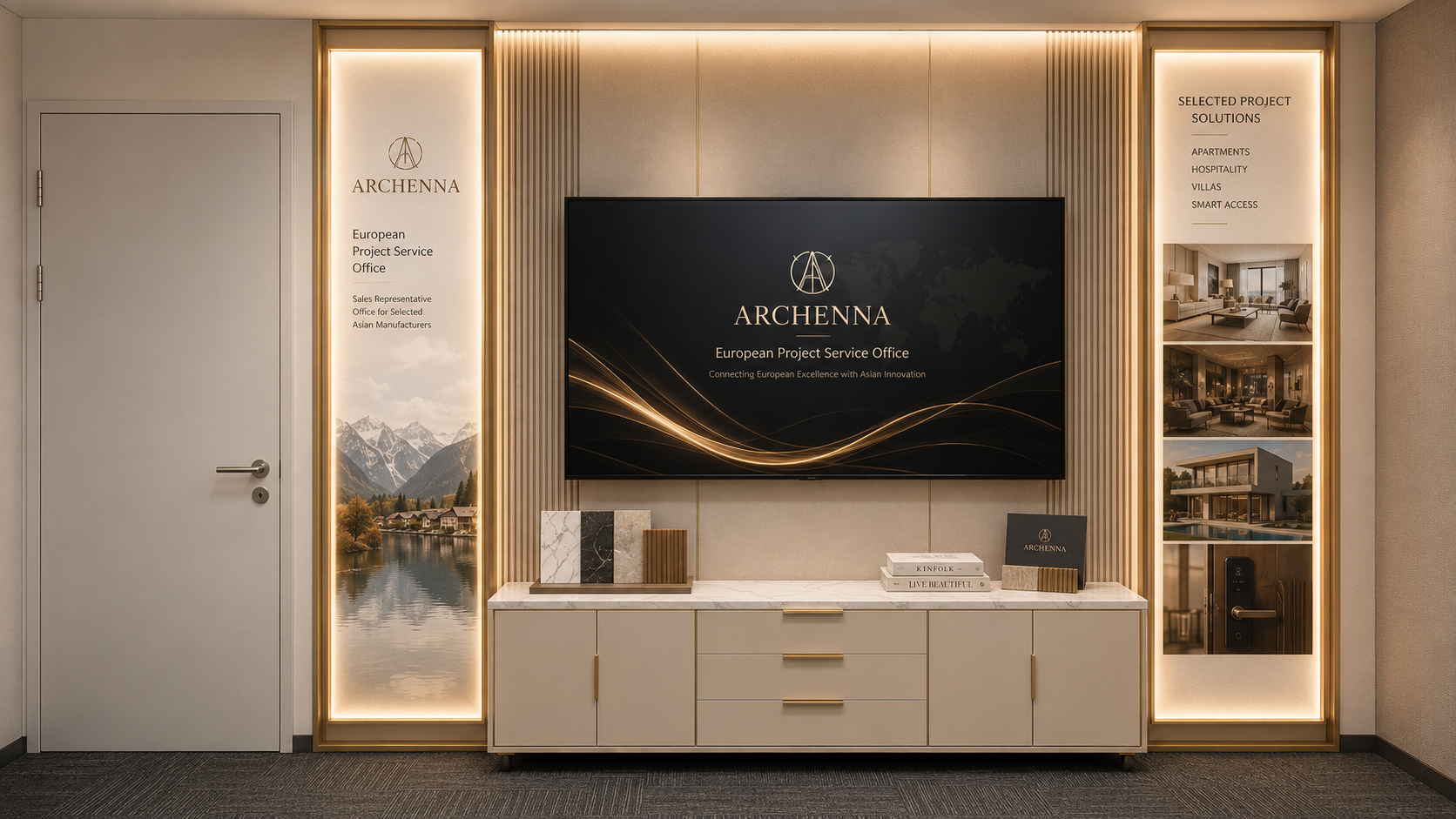 ARCHENNA European project service office concept