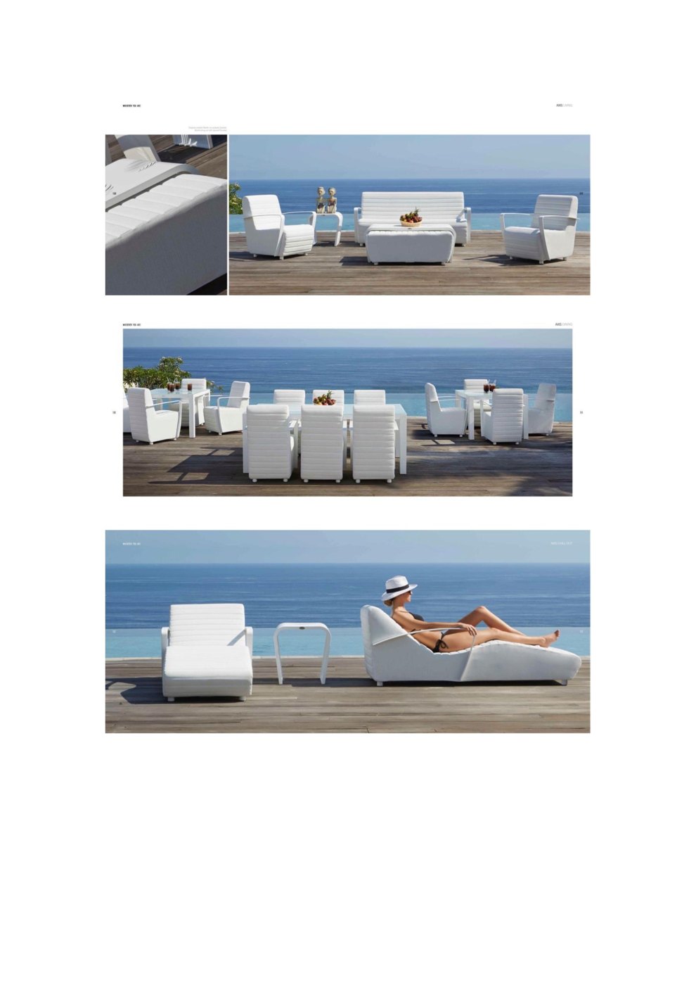 White Modular Lounge Series