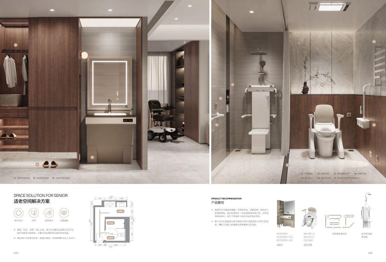 Senior Living Accessible & Elder-Friendly Bathrooms
