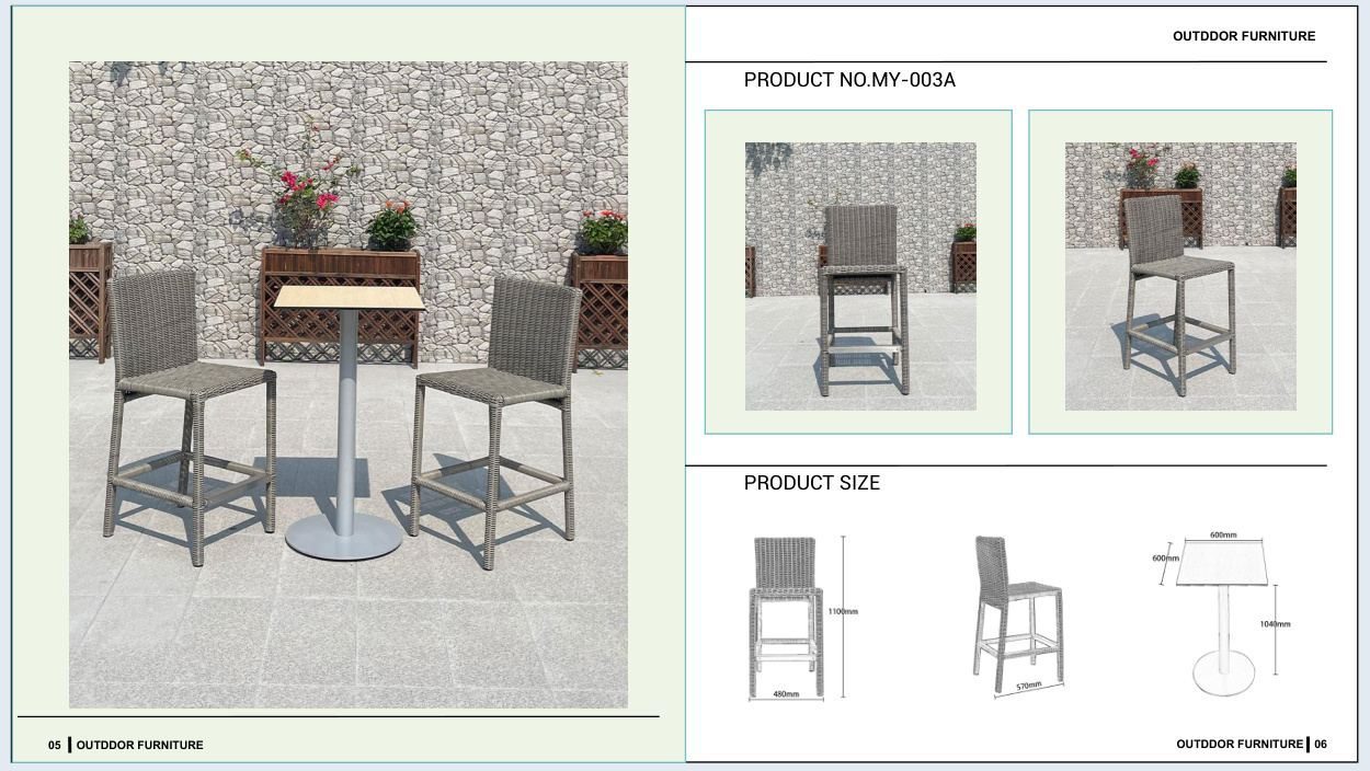 MY-003A Outdoor sofa / lounge set