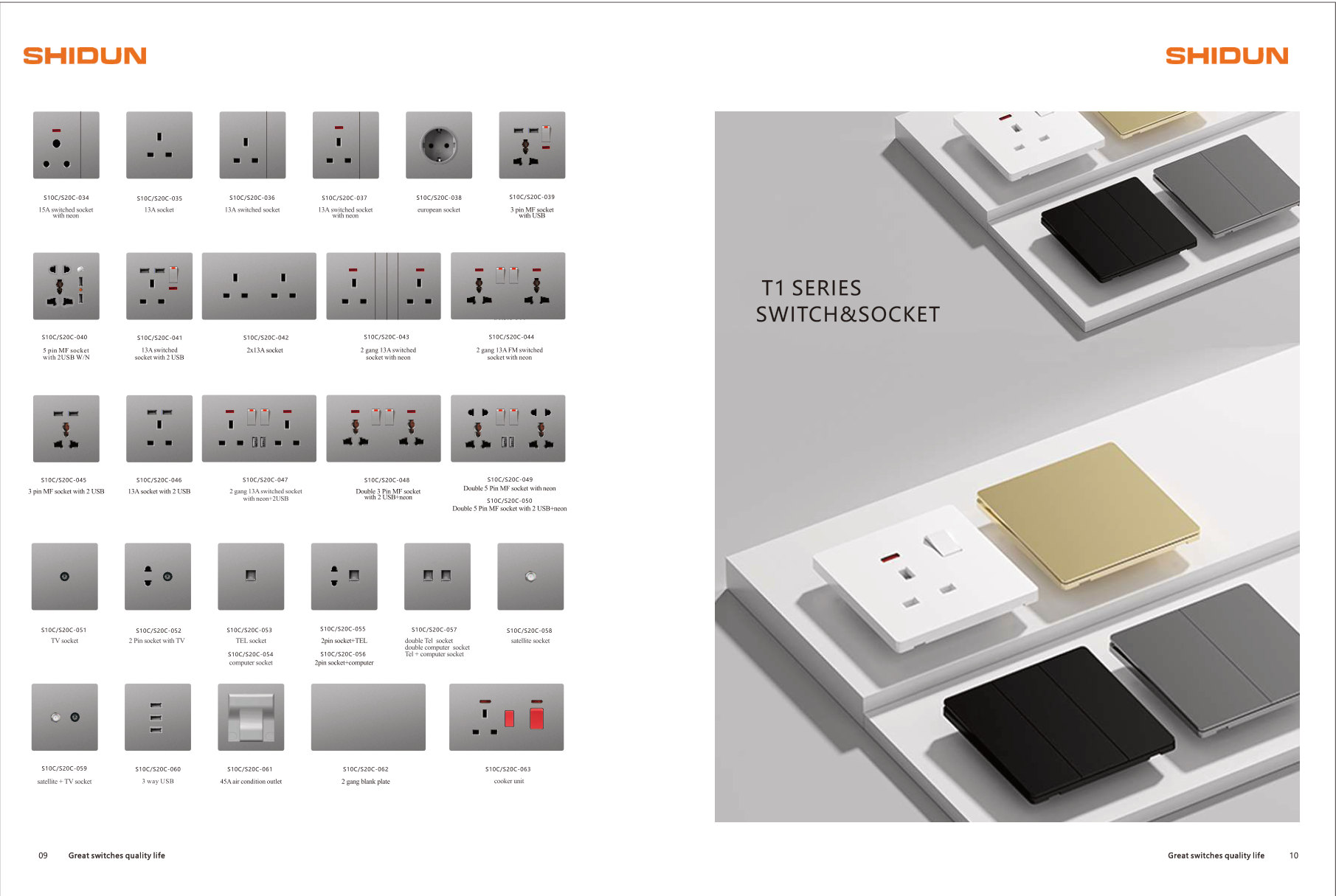 Switches, Sockets & Smart Electrical reference